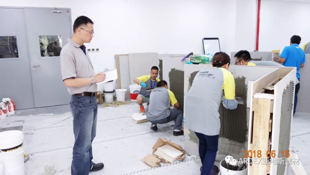 【TCT认证 】亚地斯举办第六期全国装饰镶贴工职业技能培训 【TCT认证 】亚地斯举办第六期全国装饰镶贴工职业技能培训